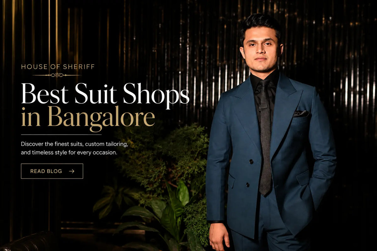 Best Suit Shops in Bangalore